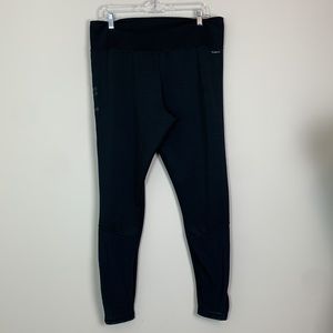 Adidas Pants Women XL Black Climalite Sheer Insert